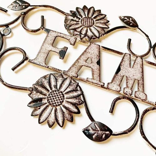 August Grove® Metal Hanging Family Wall Décor Wayfair